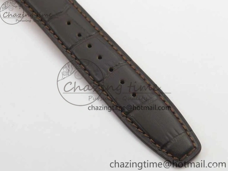 MIROTIME 0108 Portugieser Chrono  42 IW390406 RG ZF 1:1 Best Edition Blue Dial on Brown Leather Strap A Durable 7129